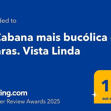 O Chale Mais Bucolico De Araras. Vista Linda Exteriör bild